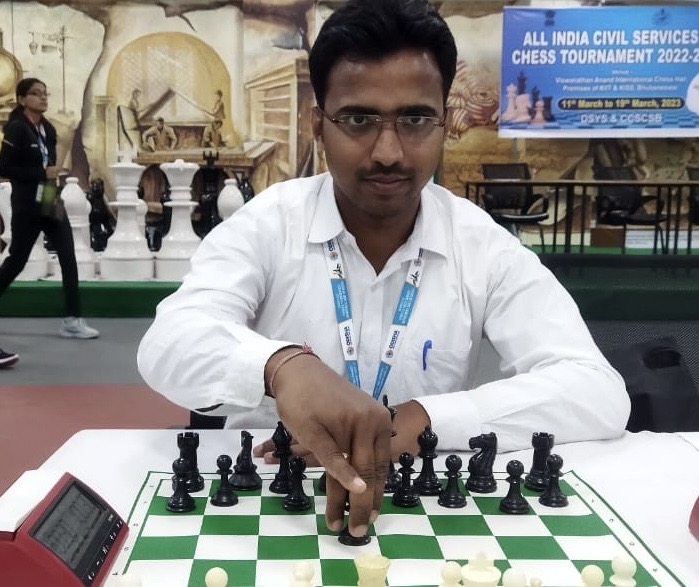 Prabhat Kumar, Fide rating 1646.