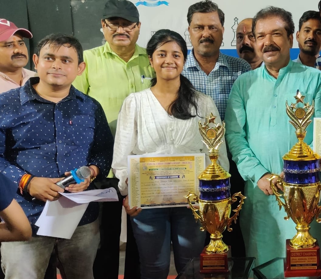 Shreya Das, National Player,  Bihar Champion, Fide Rating 1377