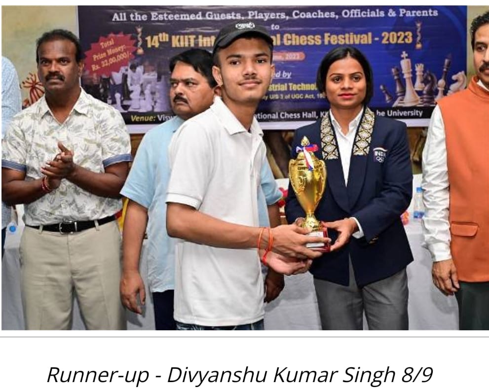 Divyanshu Kumar Singh National level player Fide Rating 1488